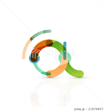 Vector email business symbol, or at sign logo 21079847