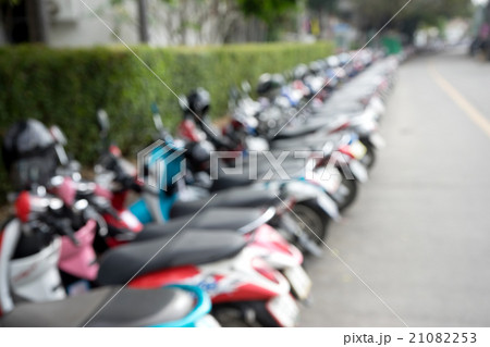 blur motor cycle parking 21082253