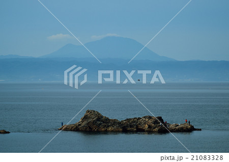 出雲の海と三瓶山 出雲の海と三瓶山 21083328
