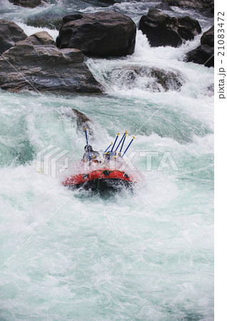 吉野川のラフティング 吉野川のラフティング 21083472