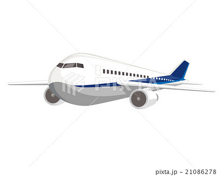 飛行機のイラスト 旅客機のイラスト素材