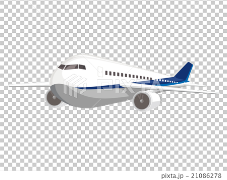 飛行機のイラスト　旅客機 21086278