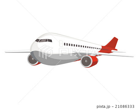 飛行機のイラスト 旅客機のイラスト素材