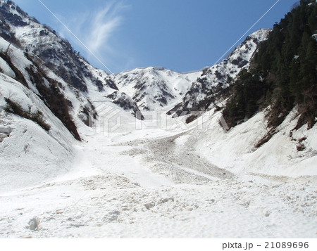 雪崩跡 雪崩跡 21089696
