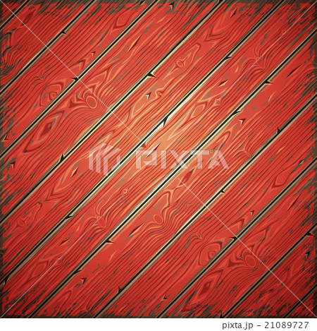 Red Old Wooden Painted Wall Red Old Wooden Painted Wall 21089727