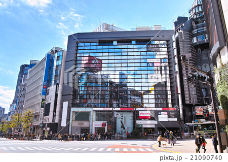 渋谷 神南一丁目交差点からの風景 渋谷 神南一丁目交差点からの風景 21090740