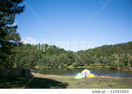 湖畔キャンプ場（長野県伊那市・千代田湖） 21092060