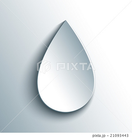 Drop icon. Vector illustration. 21093443