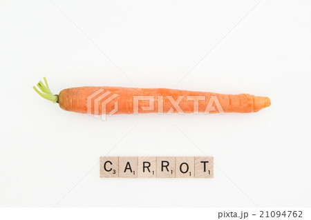 スクラブル文字:Carrot 21094762