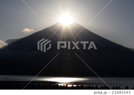 ダイヤモンド富士 21095545