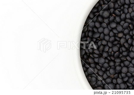 黒レンズ豆:black lentils 21095735