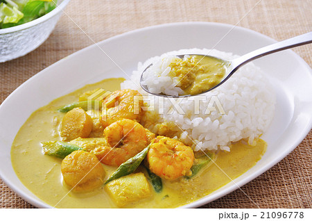 シーフードカレー 21096778