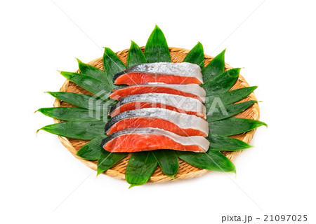 紅鮭の切身 21097025