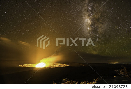 火山と天の川 21098723