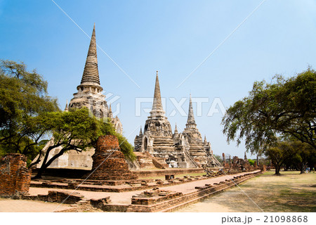 タイ　アユタヤ Wat Phra Sri Sanphet 21098868
