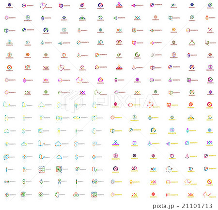 Huge mega collection of abstract logos Huge mega collection of abstract logos 21101713