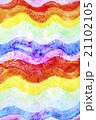 Abstract watercolor rainbow floral wave background 21102105