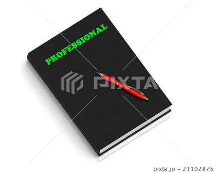 PROFESSIONAL- inscription of green letters on PROFESSIONAL- inscription of green letters on 21102875
