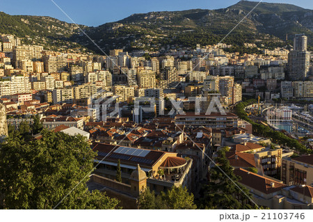 View on Monte Carlo in Monaco in the morning 21103746