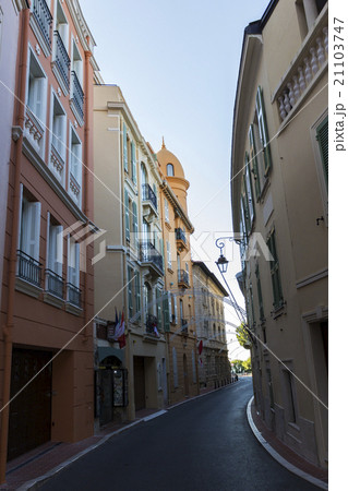 Street in Monte Carlo in Monaco 21103747