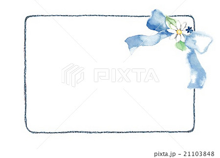 カード、りぼん、ブルー カード、りぼん、ブルー 21103848