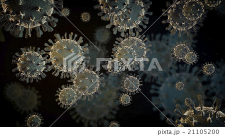 Viruses in infected organism 21105200