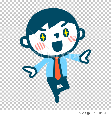 Shining eye businessman 21105610