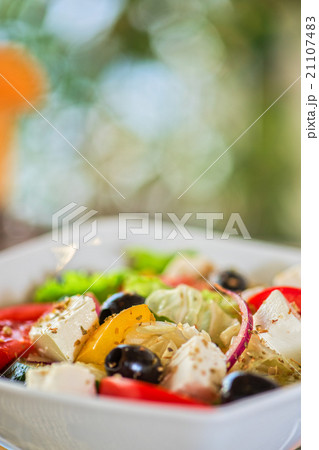 Greek tasty salad Greek tasty salad 21107483