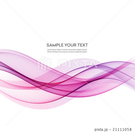 Abstract smooth wave motion illustration 21111058