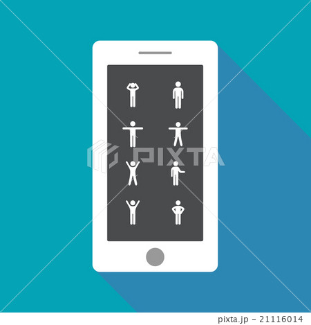 assembly of people silhouettes stick figure 21116014