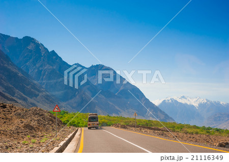 Karakorum Highway in Pakistan Karakorum Highway in Pakistan 21116349