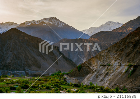 Beautiful Landscape of Hunza Valley Beautiful Landscape of Hunza Valley 21116839