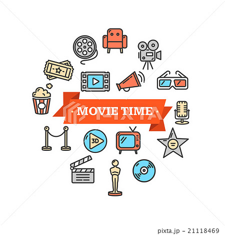 Cinema Concept. Vector 21118469