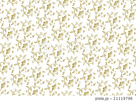 アラベスク模様 背景 イラスト 金のイラスト素材