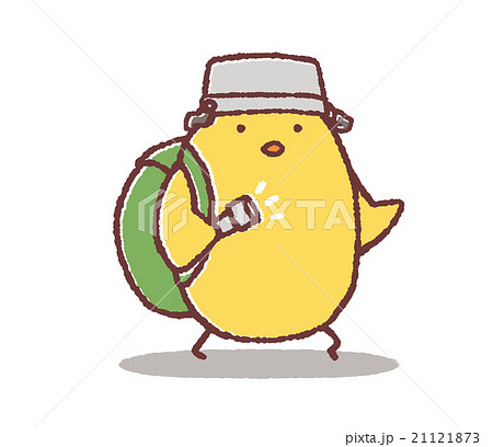 避難するヒヨコ 避難するヒヨコ 21121873