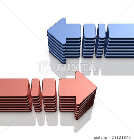 往復を表すアブストラクト3DCG 21121876