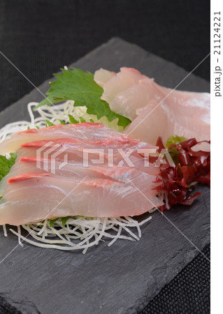 おいしいヒラマサの刺身 おいしいヒラマサの刺身 21124221