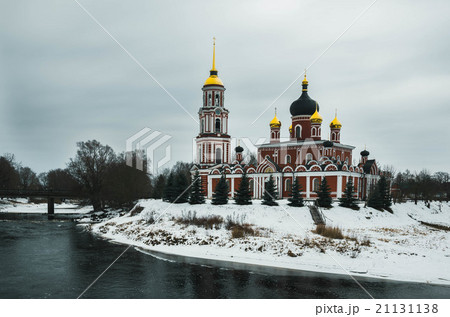 Russia, Resurrection Cathedral in Staraya Russa on 21131138