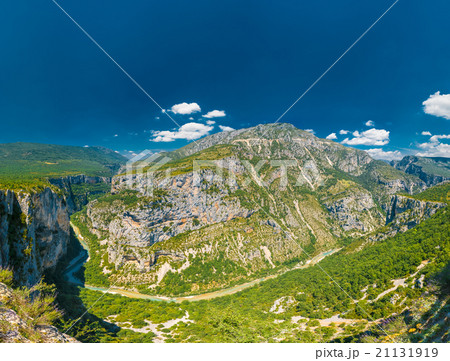 Landscape of the Gorges Du Verdon in south-eastern 21131919