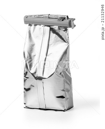 Aluminum bag isolated 21132946