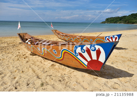 西表島の節祭 爬竜船 西表島の節祭 爬竜船 21135988