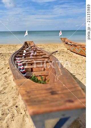 西表島の節祭　爬竜船 21135989