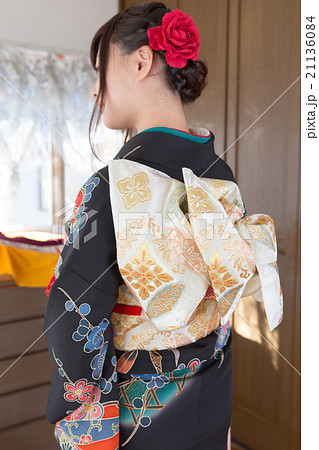 How to dress in kimono 21136084