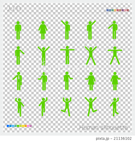 人像形文字標誌標誌圖標 人像形文字標誌標誌圖標 21136102