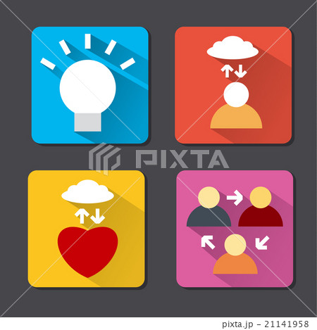 meditation flat icons meditation flat icons 21141958