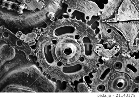 car engine part. close up shot 21143378