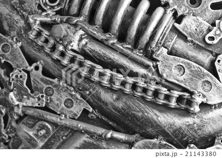 car engine part. close up shot 21143380