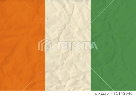 Cote divoire paper  flag 21145946