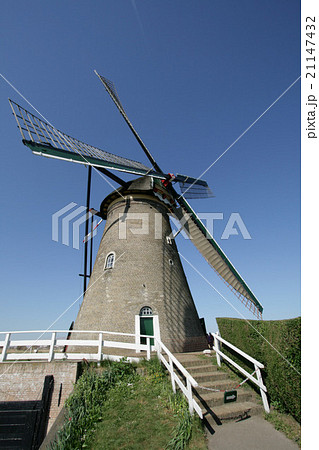 キンデルダイク 風車 21147432