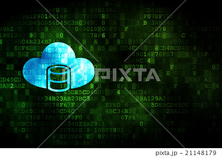 Cloud networking concept: Database With Cloud on Cloud networking concept: Database With Cloud on 21148179